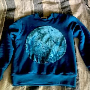 Correll Correll Velvet Dot Sweatshirt